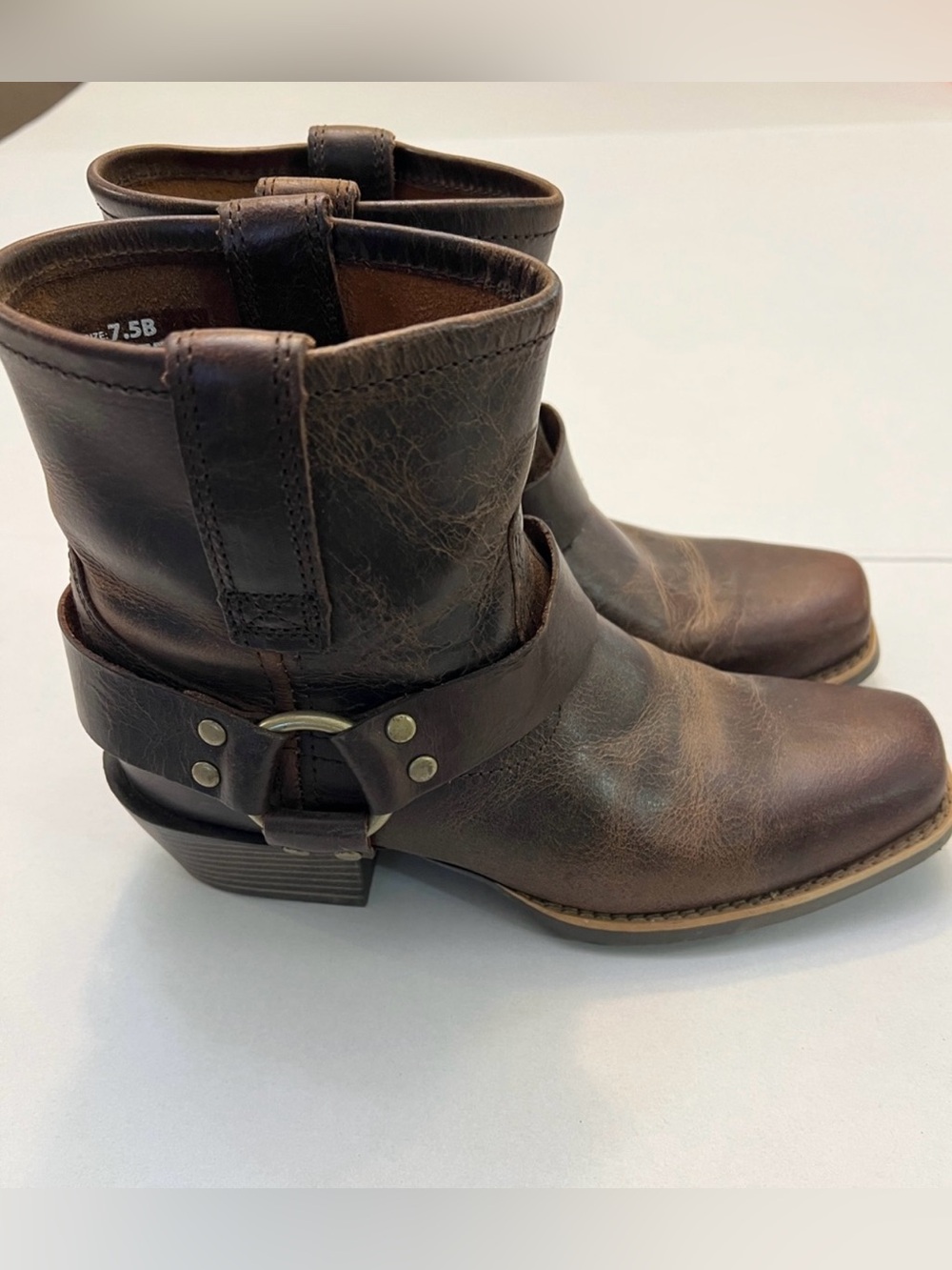 JUSTIN WOMEN'S BRIDIE WESTERN BOOTS - BROWN SIZE 7.5B